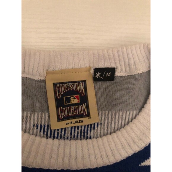 Brooklyn Dodgers Old School Rare Ugly Sweater MLB Baseball Size Medium - Picture 4 of 8
